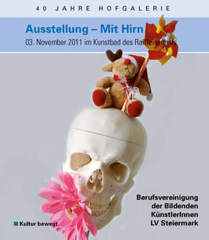 ausstellung mit hirn 03.11.-01.12.2011 front